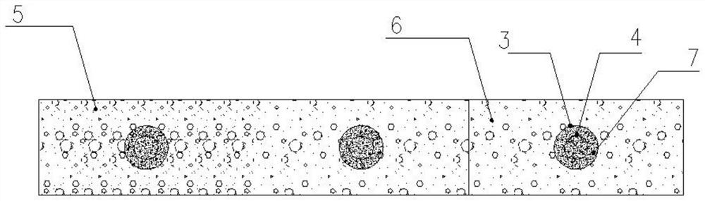 Black hole stone masonry group building method and masonry structure