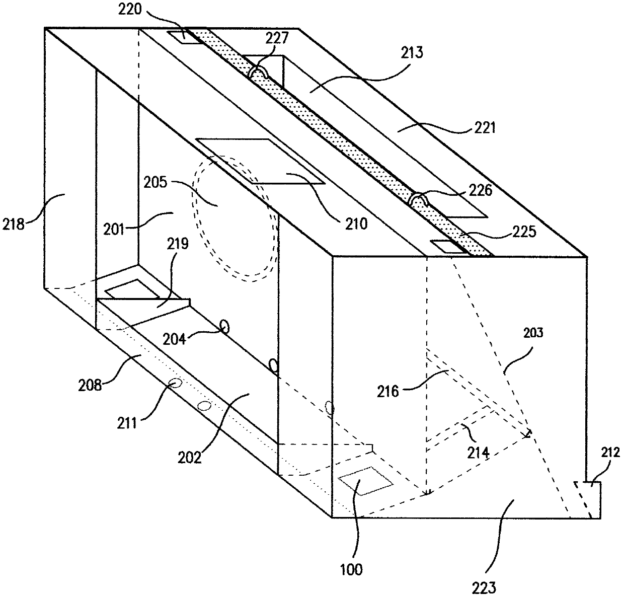 Motor-driven lift-type cabinet-shaped protecting range hood