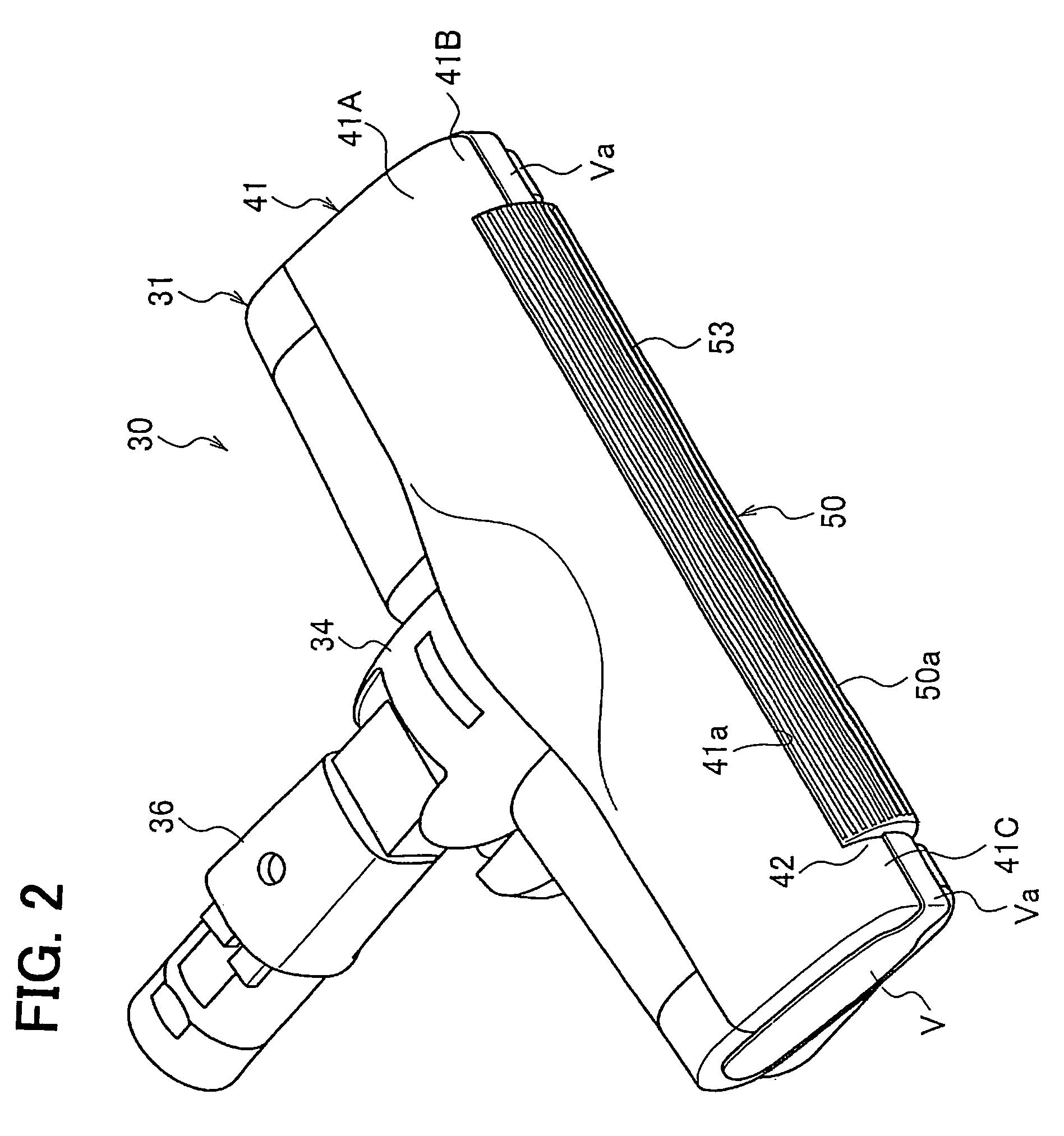 Suction opening body and electric cleaner