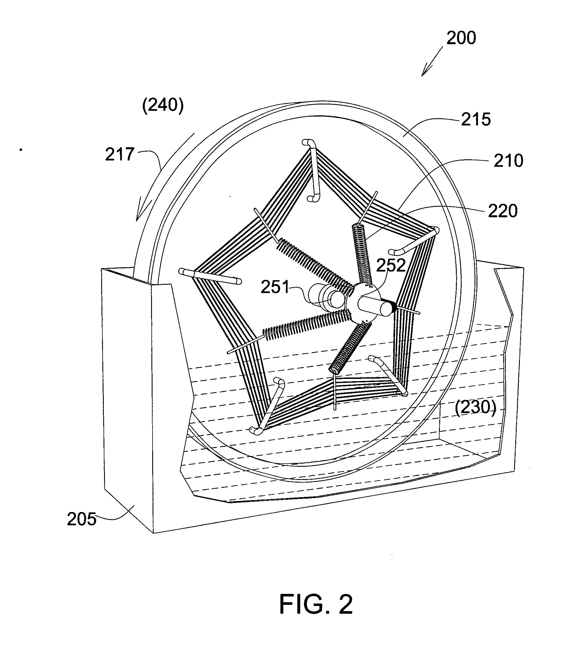 Device and method for a fiber evaporation engine