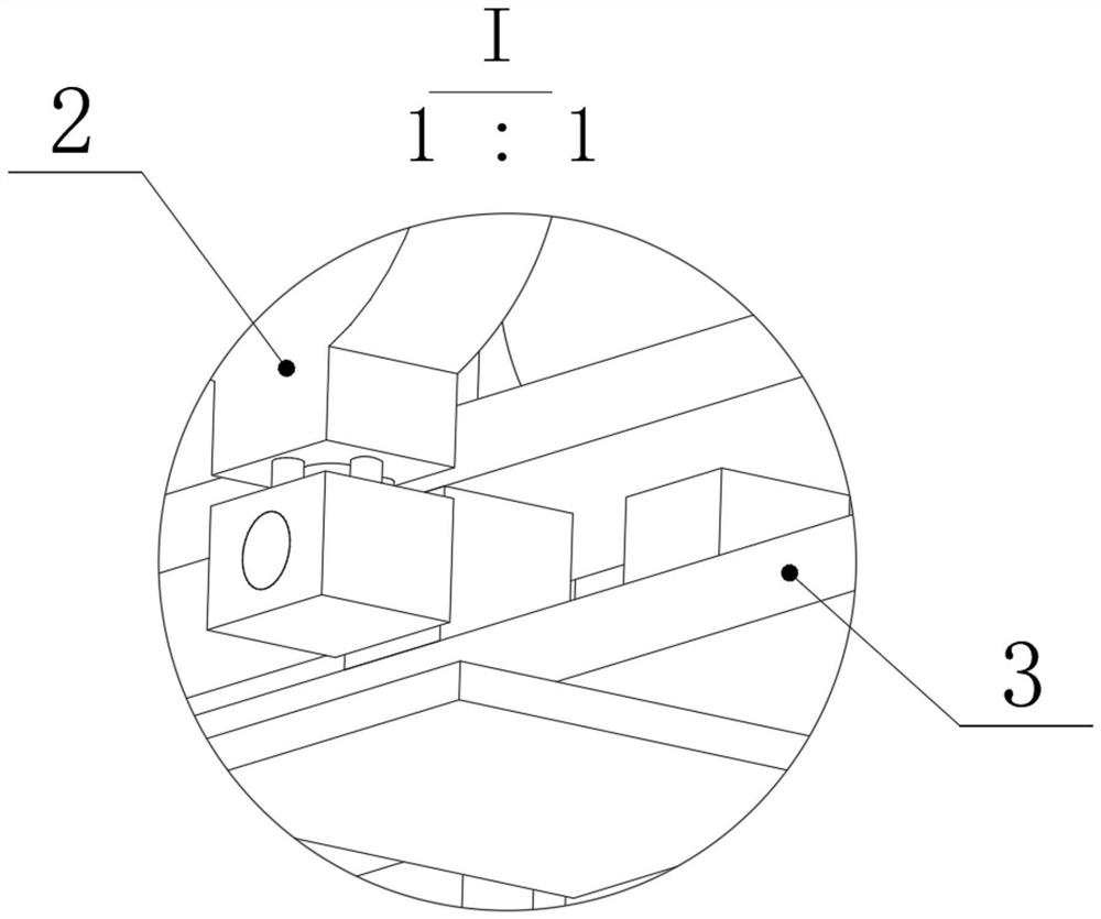 Machine part machining device and machining method in mechanical field