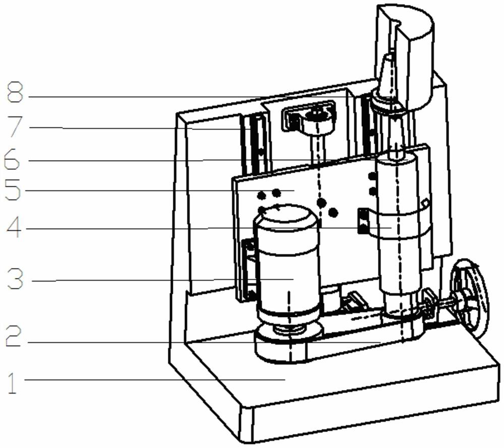 Machine tool spindle taper hole repair device and repair method