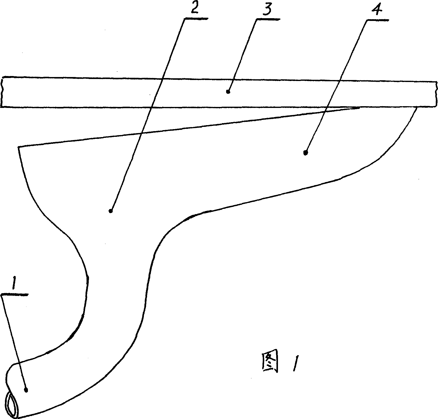 Device for handling fecaluria