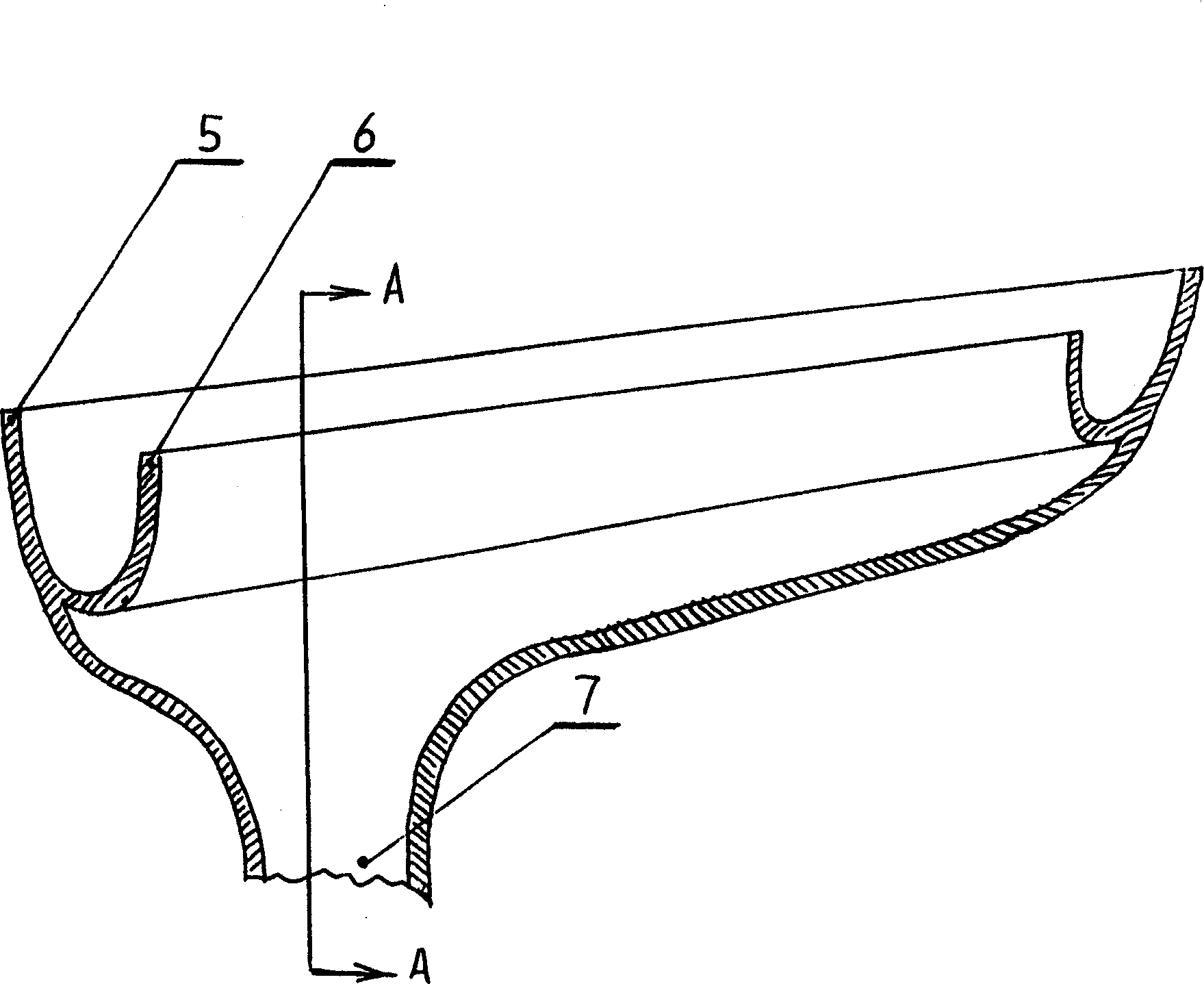 Device for handling fecaluria