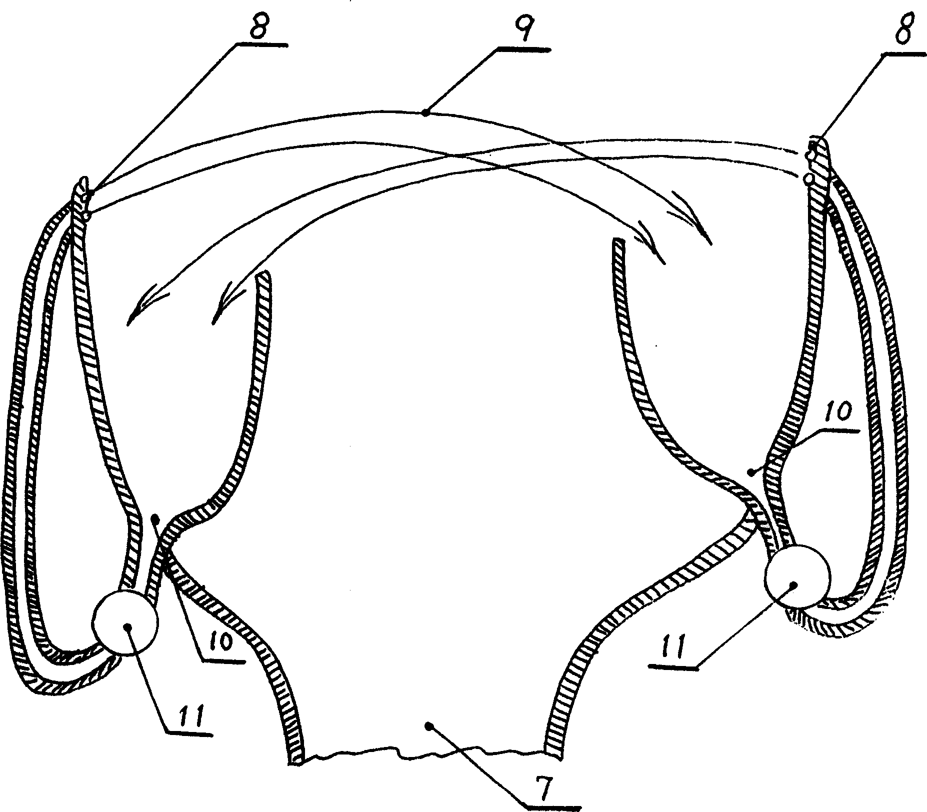 Device for handling fecaluria