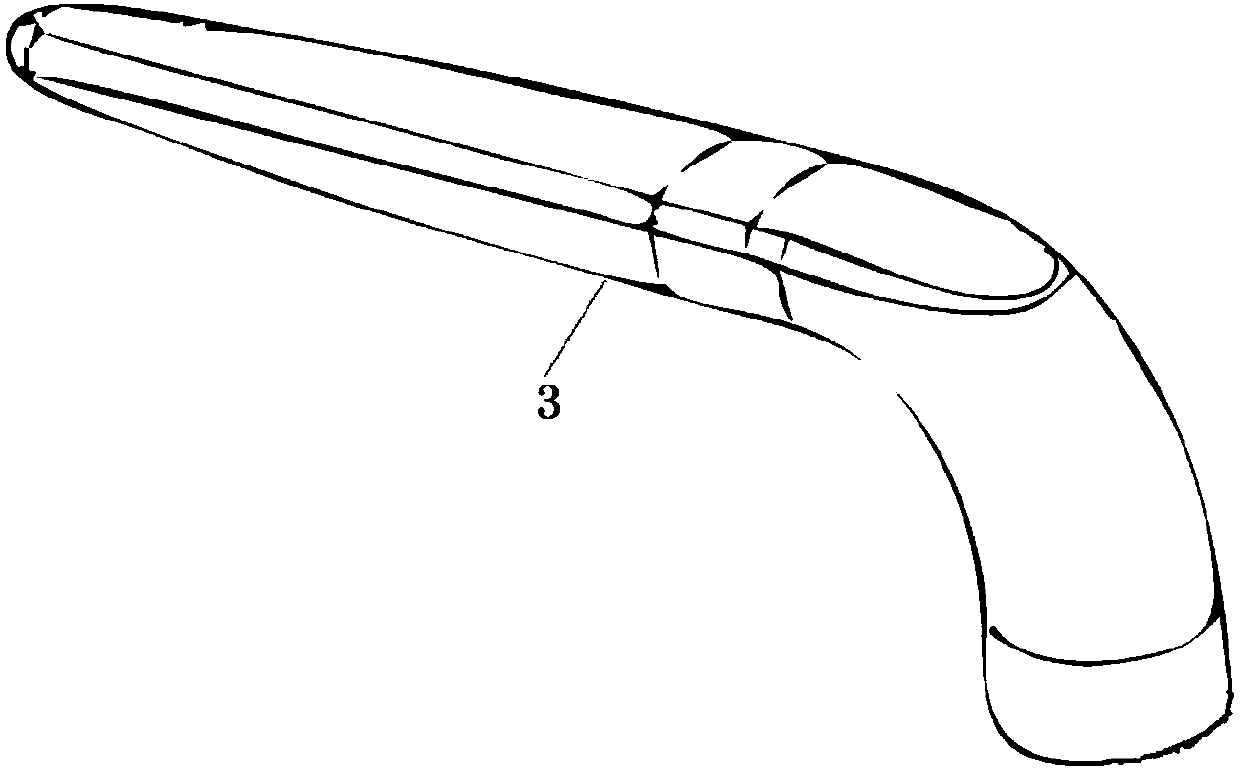 Manufacturing process for door handle