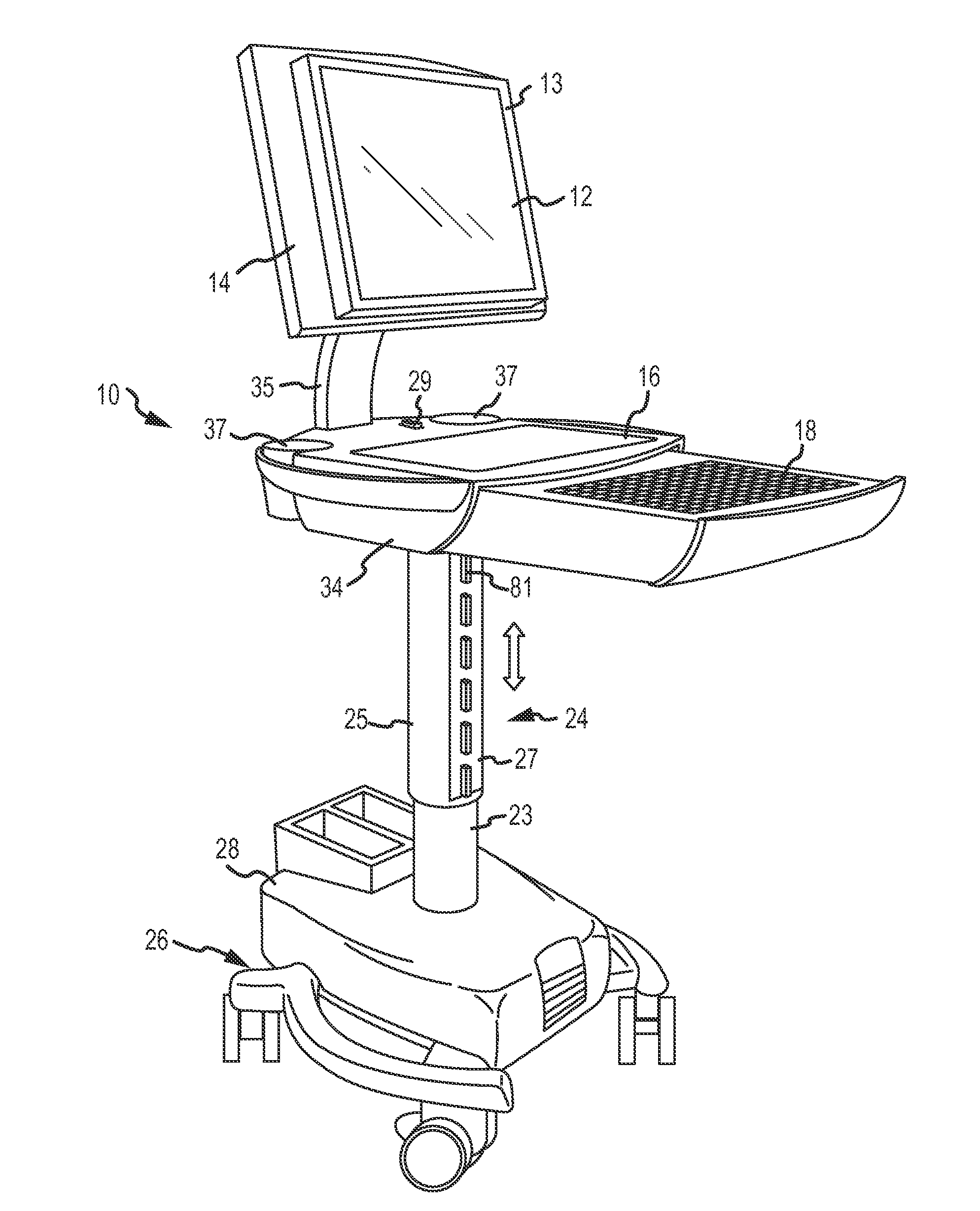 Medication dispensing cart