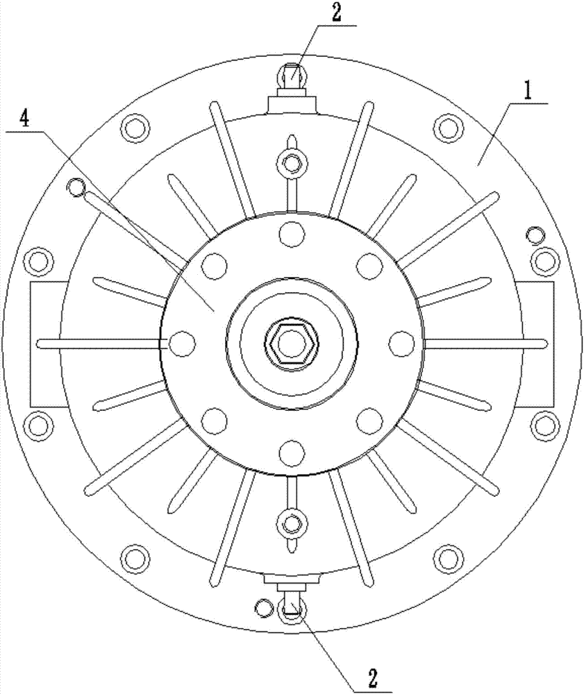 High-speed planetary reducer used for new energy automobiles