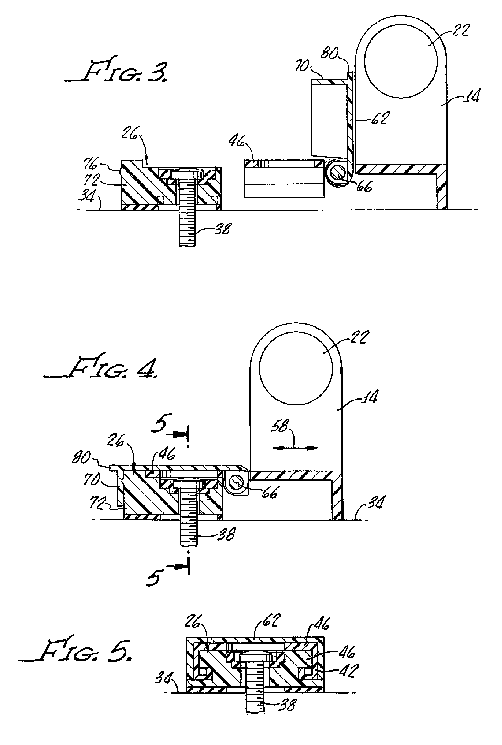 Lift-off hinge with attached hinge cover