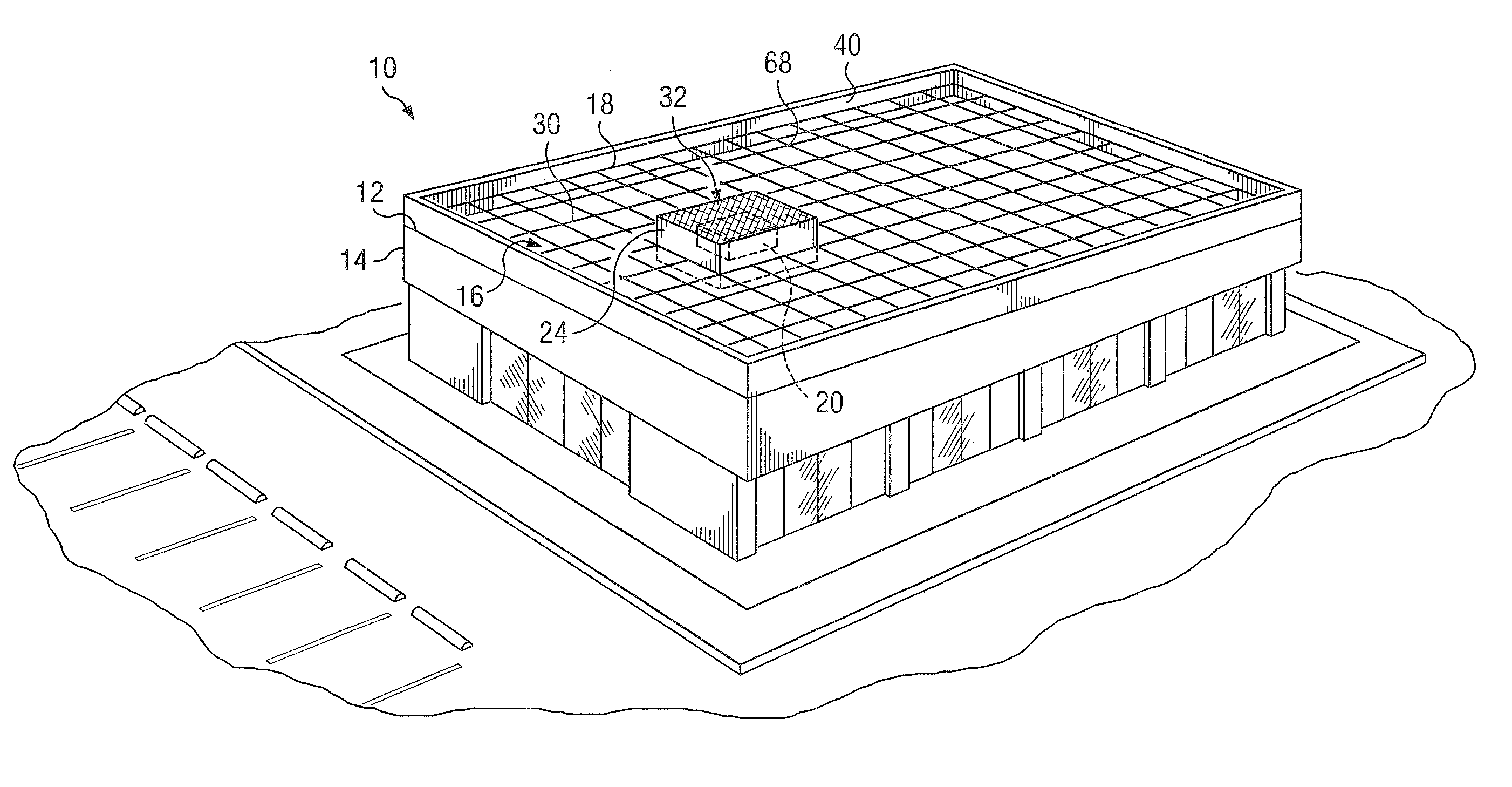 Cooling shade assembly and method of use thereof