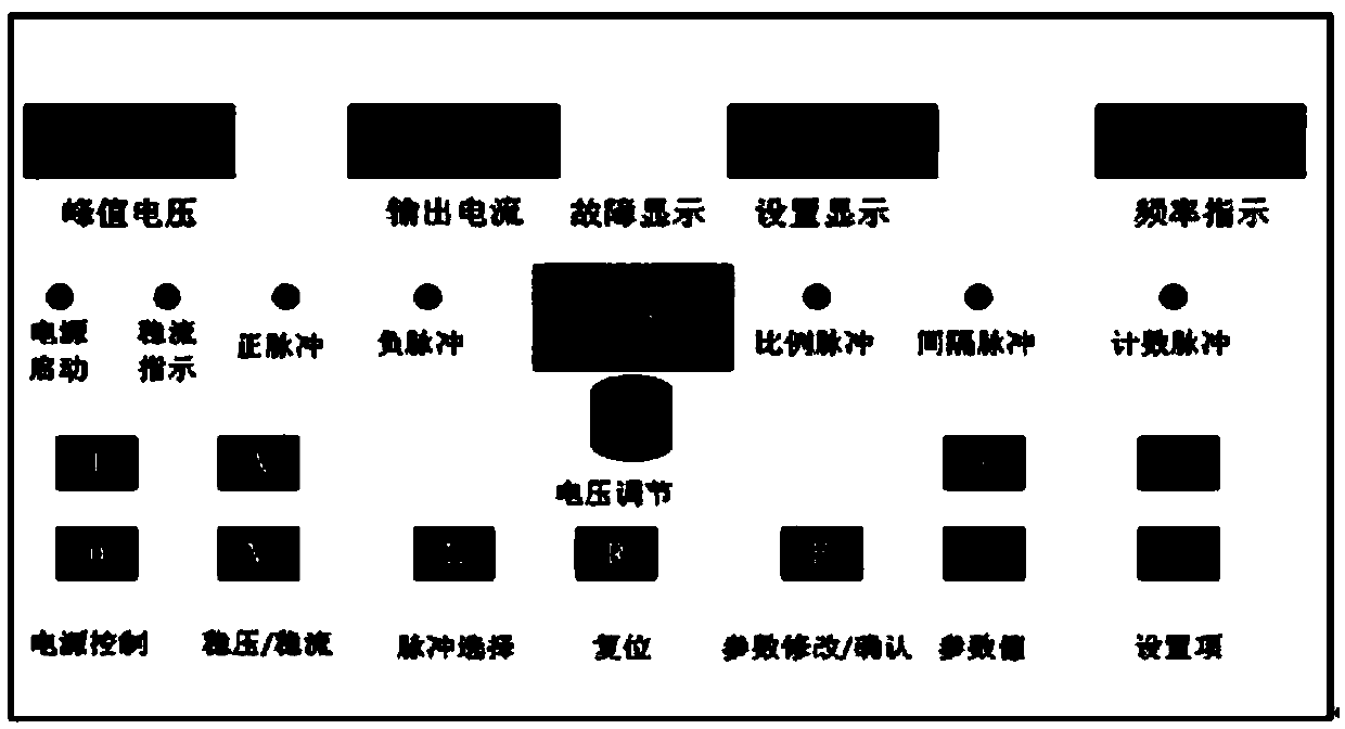 Simulation device for solidification of molten steel in continuous casting crystallizer under function of electric pulses