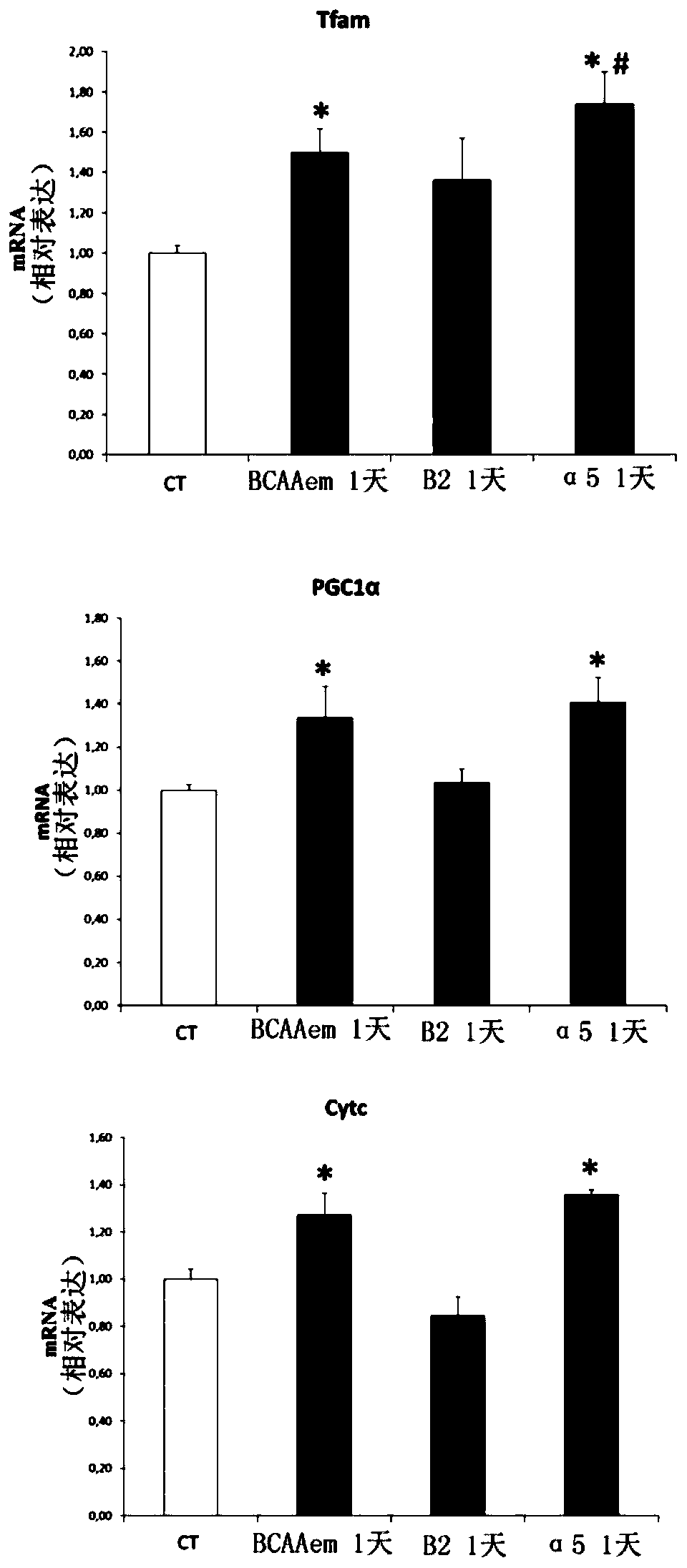 Compositions comprising amino acids for use in the treatment of mitochondrial dysfunction-related diseases