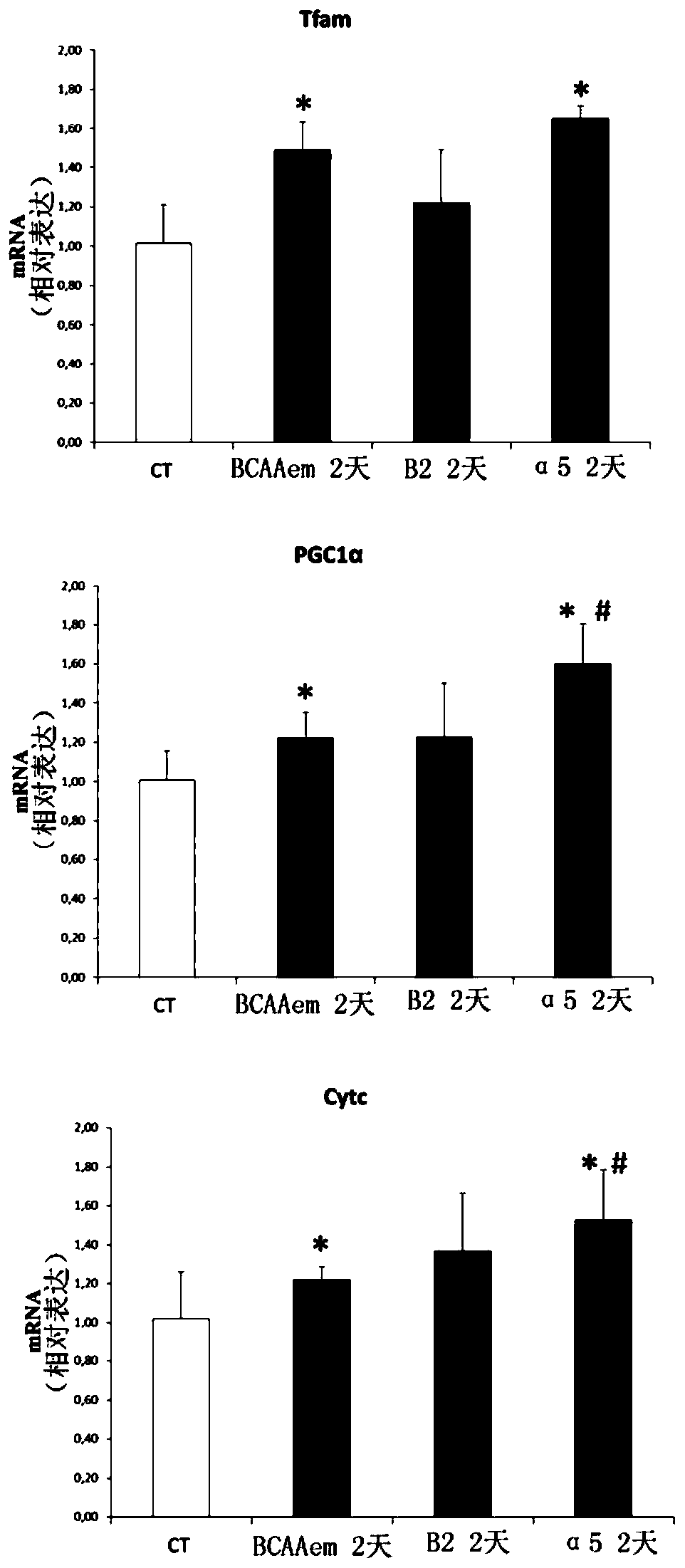 Compositions comprising amino acids for use in the treatment of mitochondrial dysfunction-related diseases