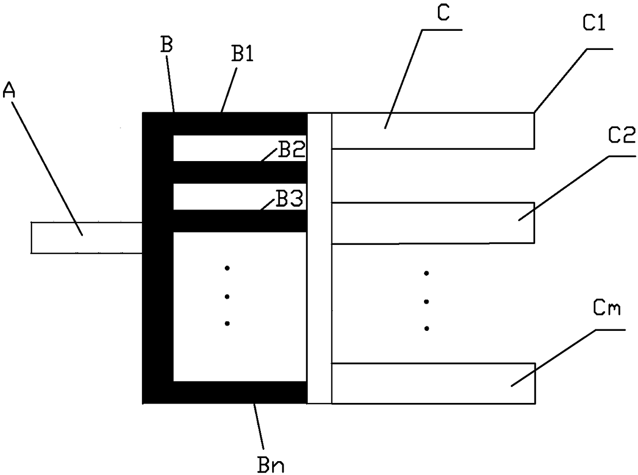 Combined lithium ion battery assembly line and application method thereof