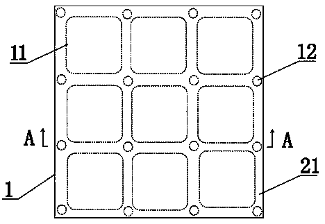 Interlayer type composite material wallboard