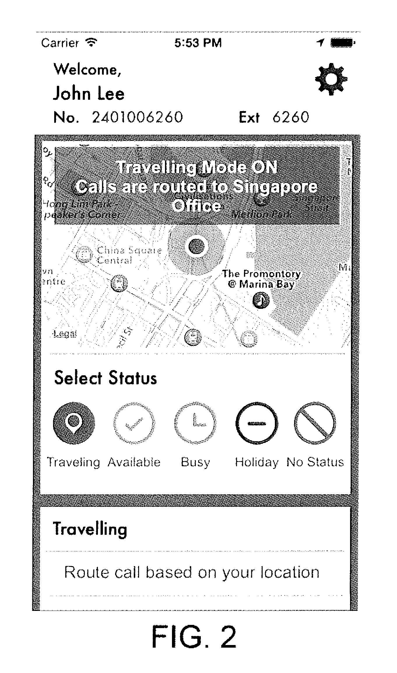 Intelligent routing for fixed mobile convergence system