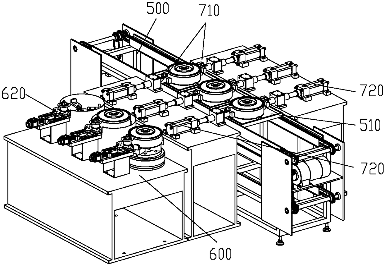 Disassembling method and disassembling line for anti-tank mine