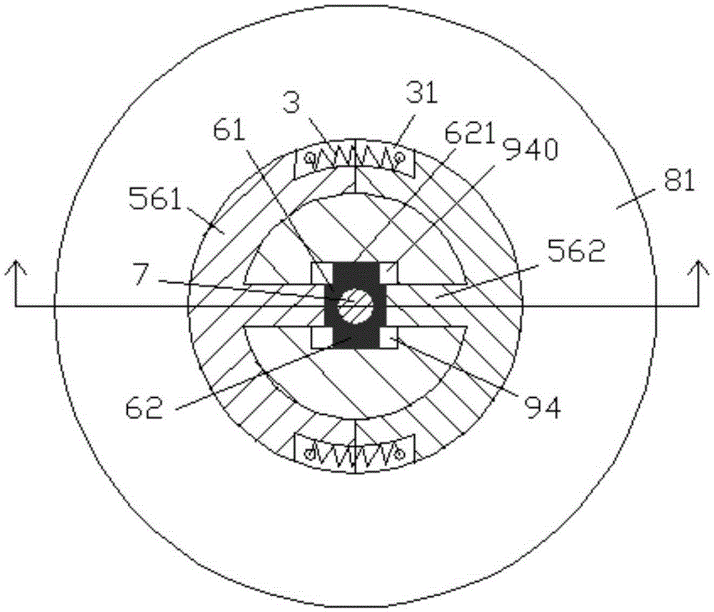 Fixing column device with ejector for a PCB