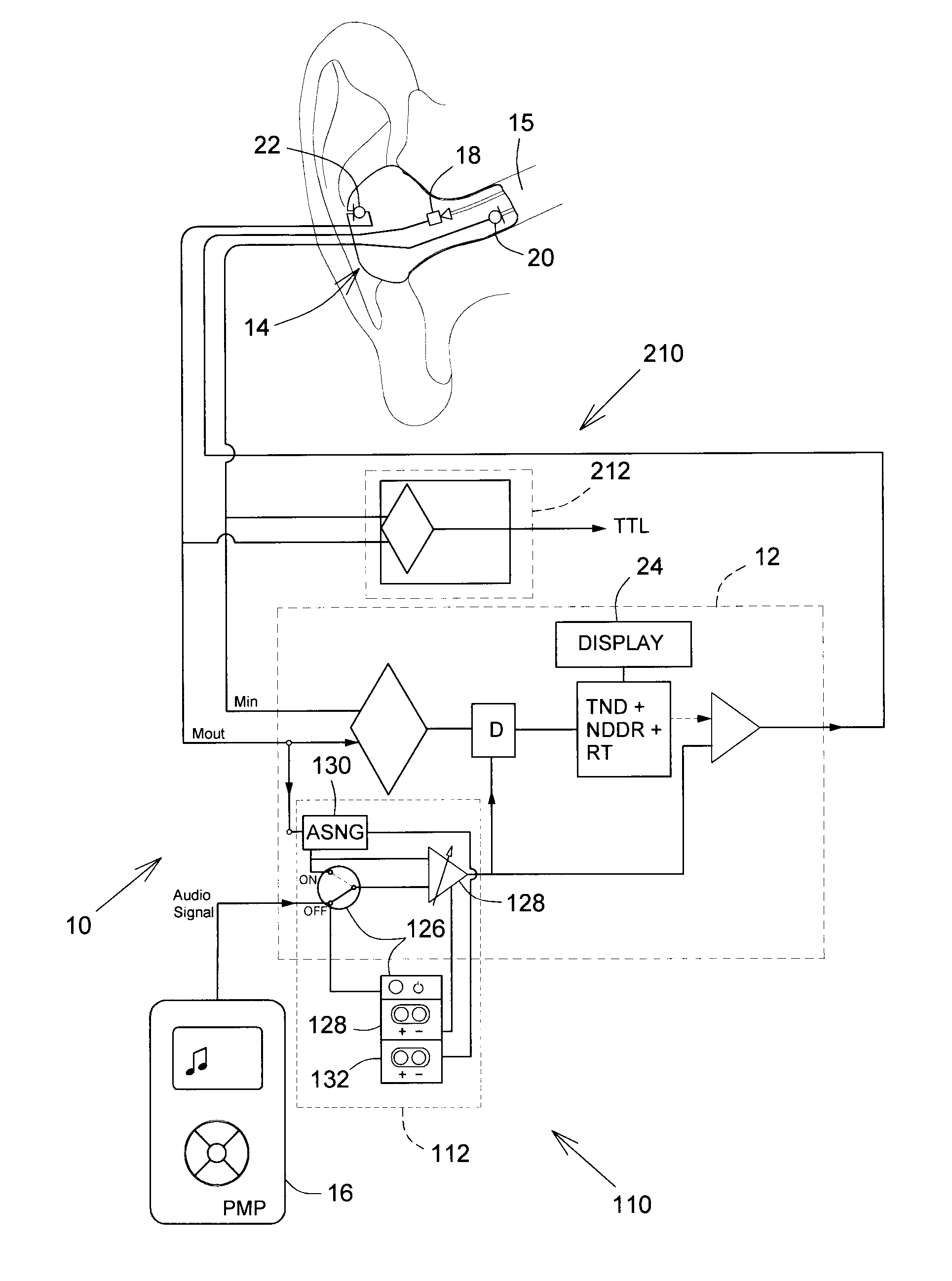 Advanced communication earpiece device and method