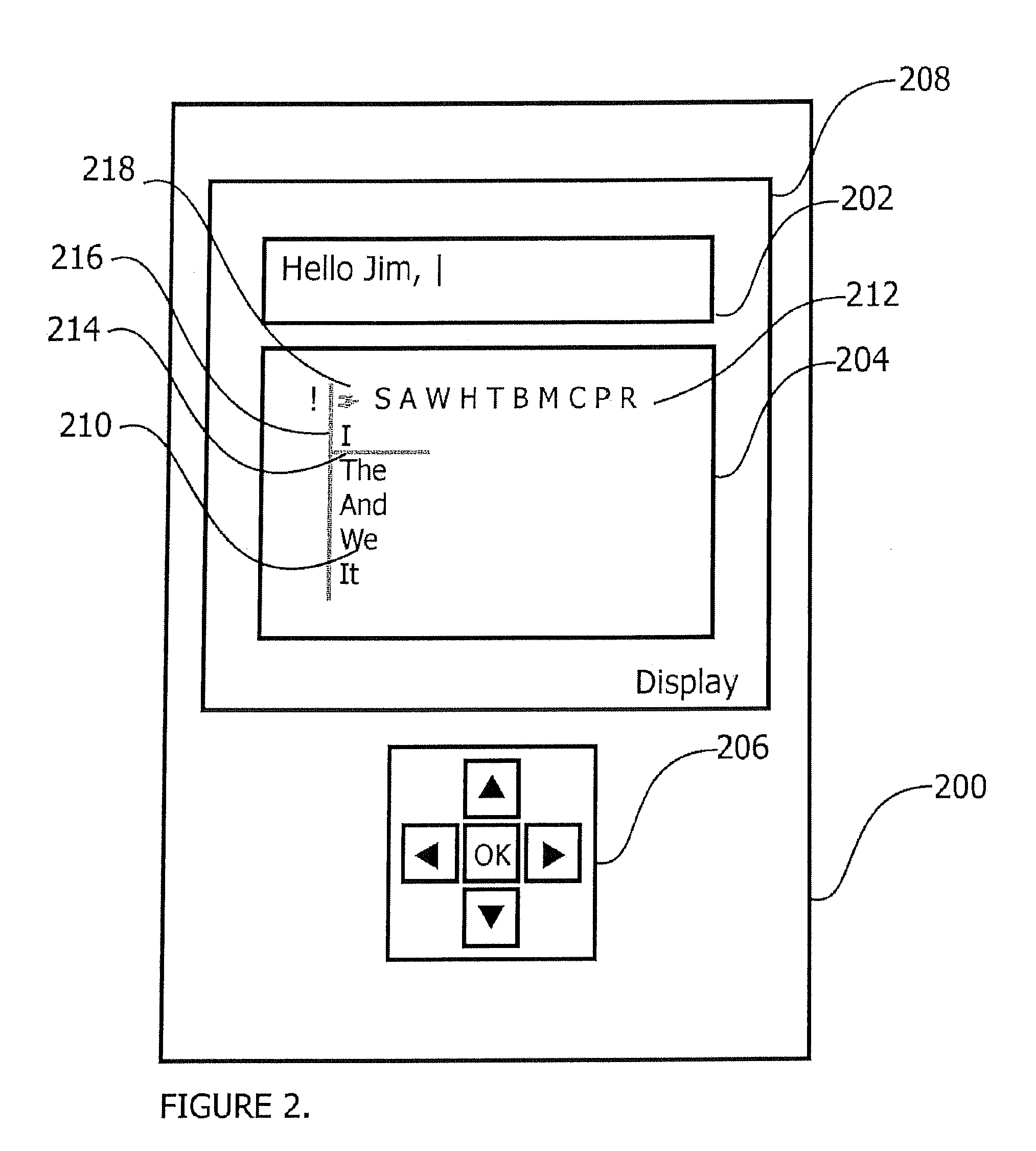 Method and device incorporating improved text input mechanism