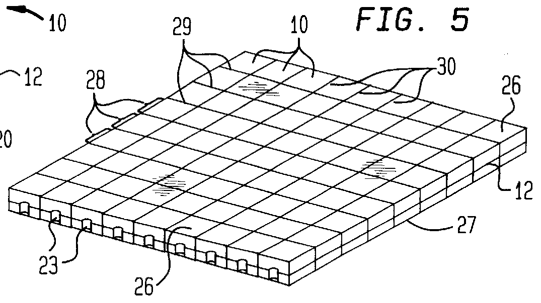 Modular surface mount component for an electrical device or LED's