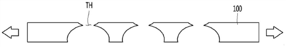 Metal plate deposition mask for OLED pixel deposition