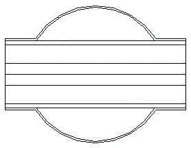 Manufacturing method for environment-friendly fiber reinforced plastic (FRP) iron wire compound type anchor rod