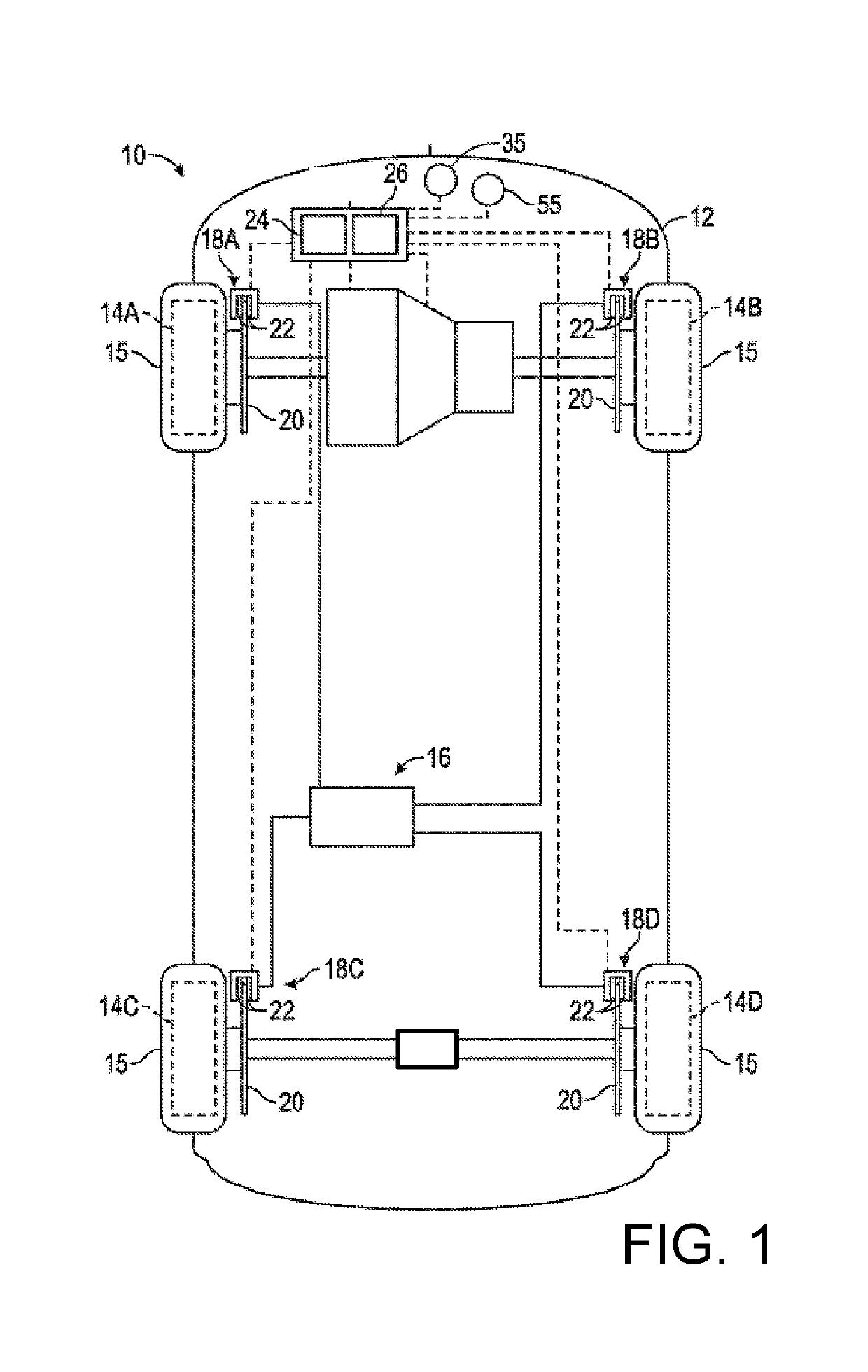 Brake pad wear estimation