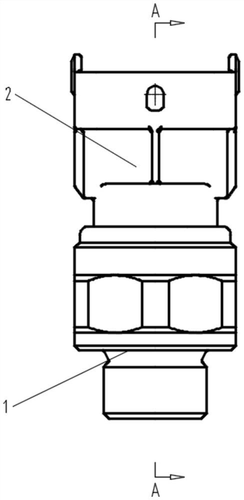 Integrated pressure and temperature sensor combination device