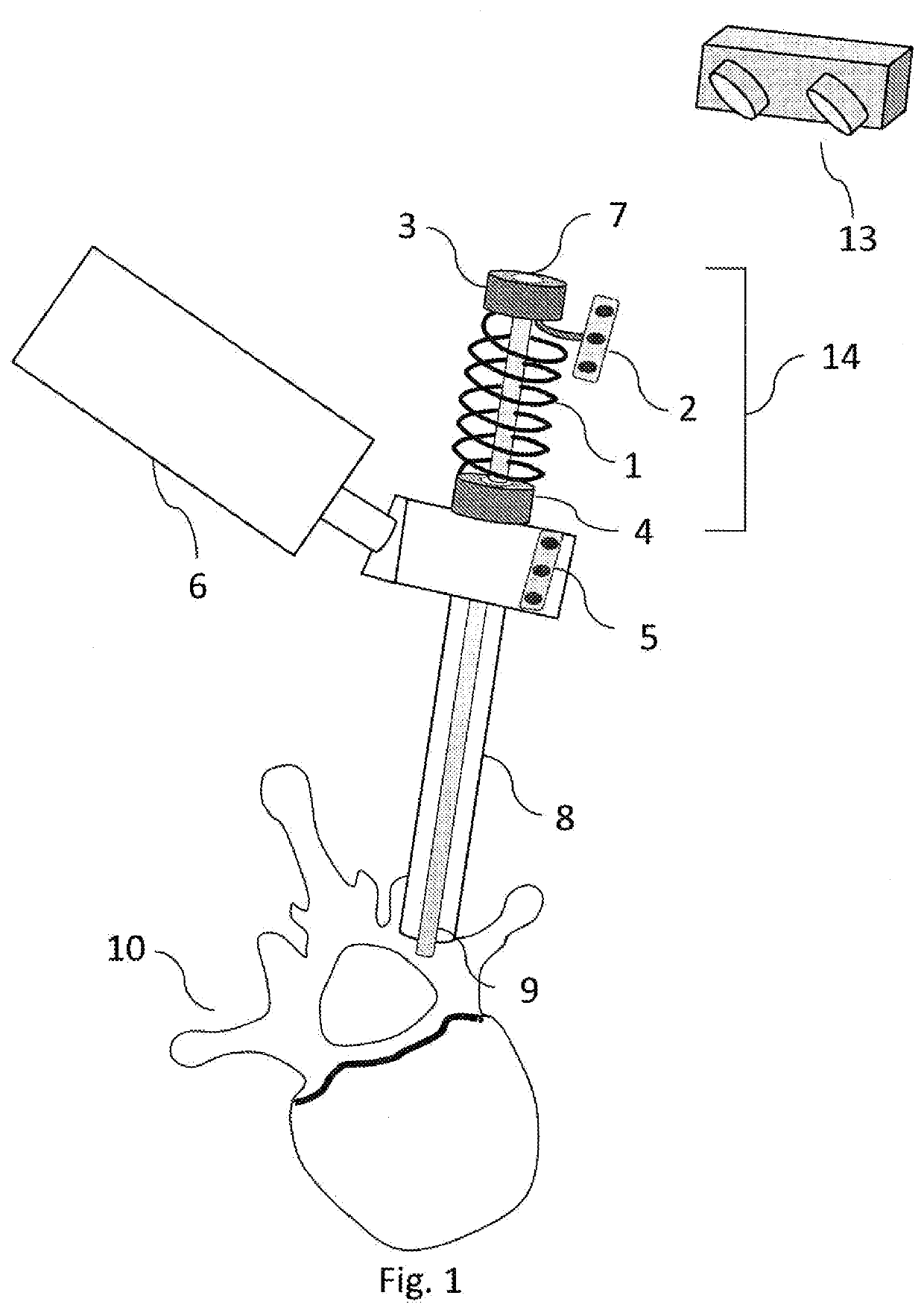 Generic depth indicator for surgical navigational tools