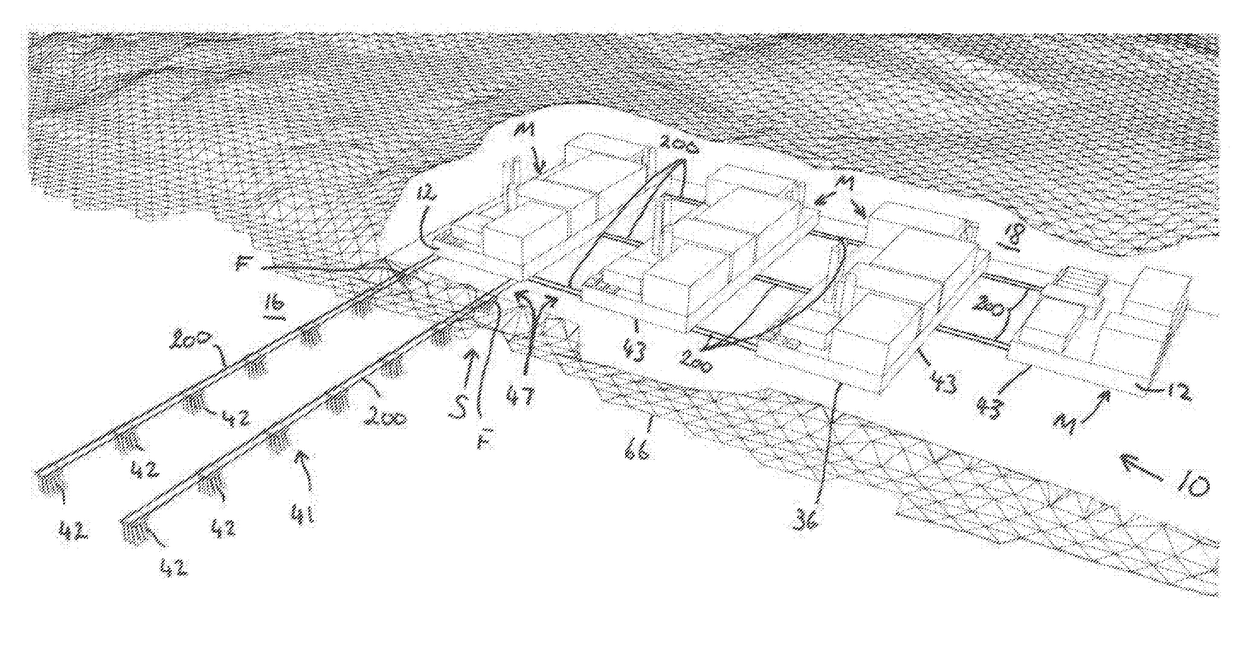 LNG Production Plant and Corresponding Method of Construction