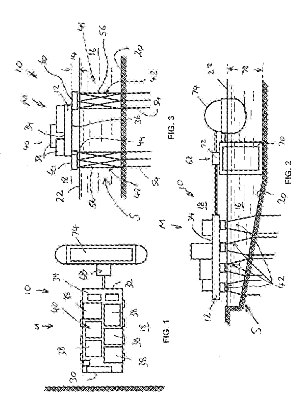 LNG Production Plant and Corresponding Method of Construction