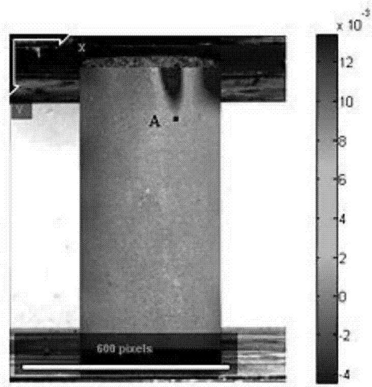 A rock compression fracture prediction method