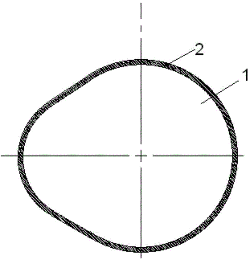 Surface hardening process method for camshaft of diesel machine