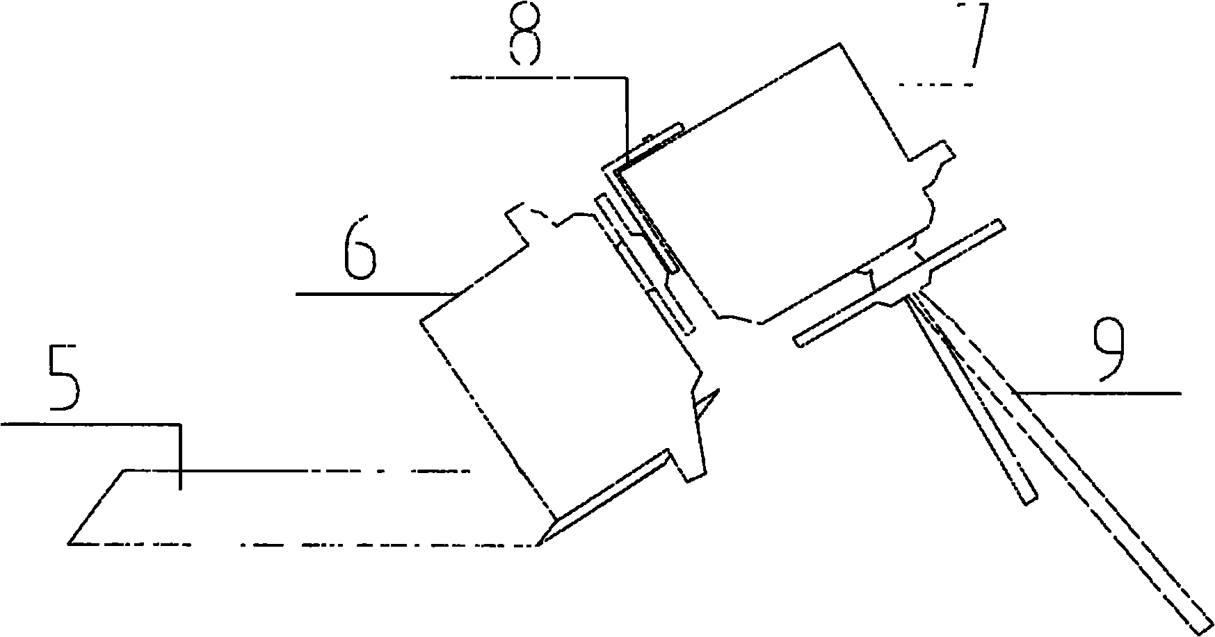 Intelligentized display device of simulated rat in simulated weightlessness condition