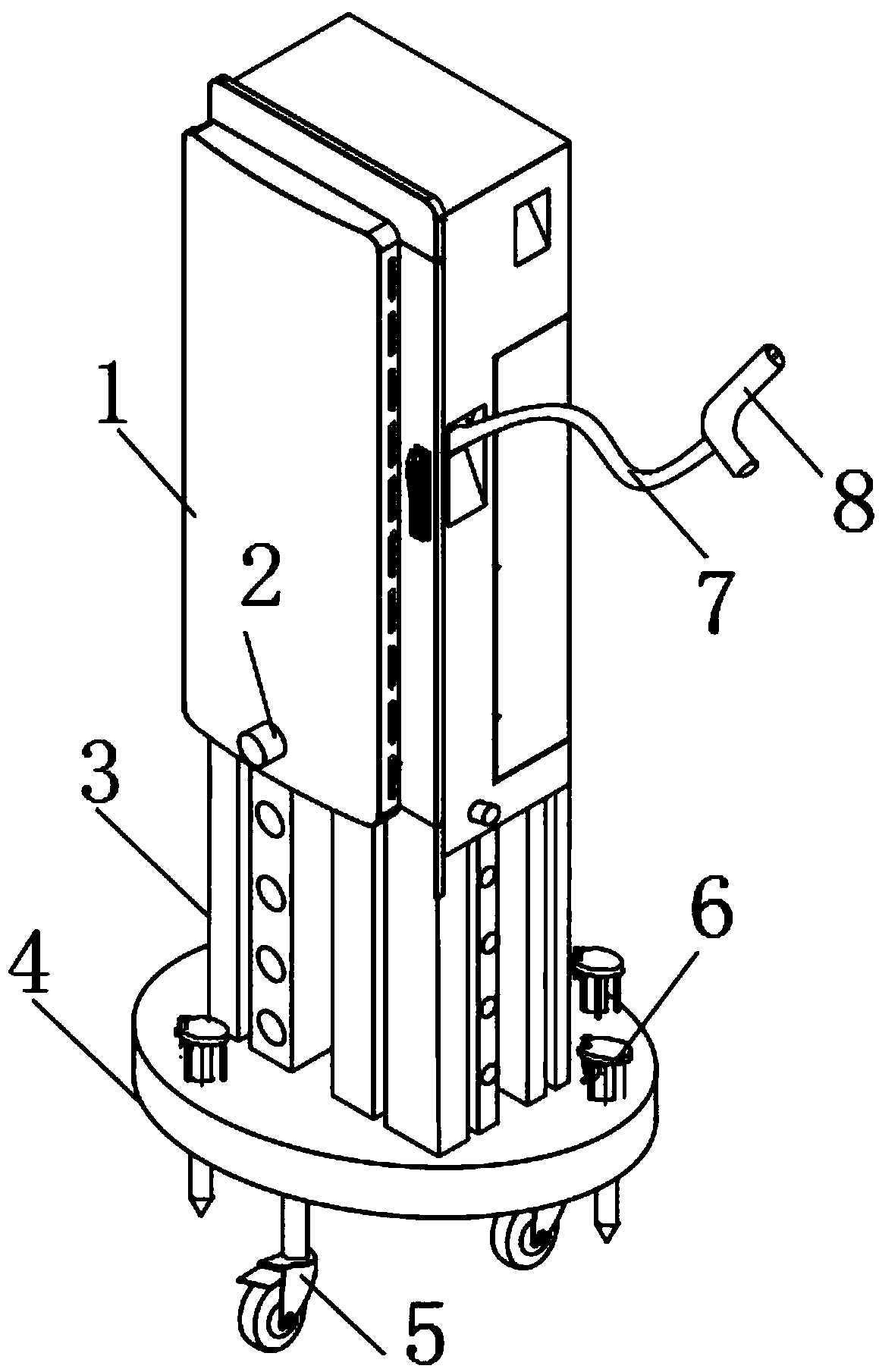 Domestic portable charger for new energy vehicles