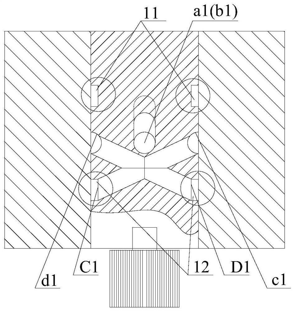 Multi-channel circulating oil supply valve