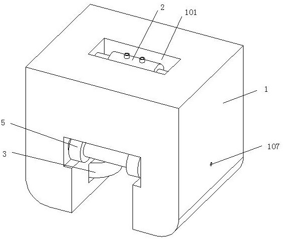 Gantry crane rail clamping device