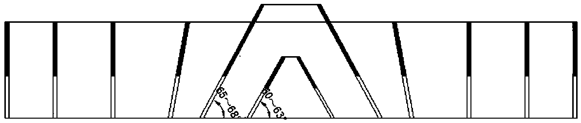 Tunnel millisecond blasting method