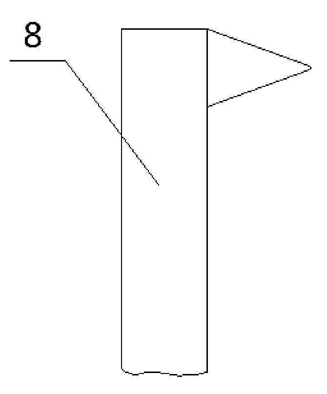 Method and device for detecting wear of tooth surface of large involute spur gear