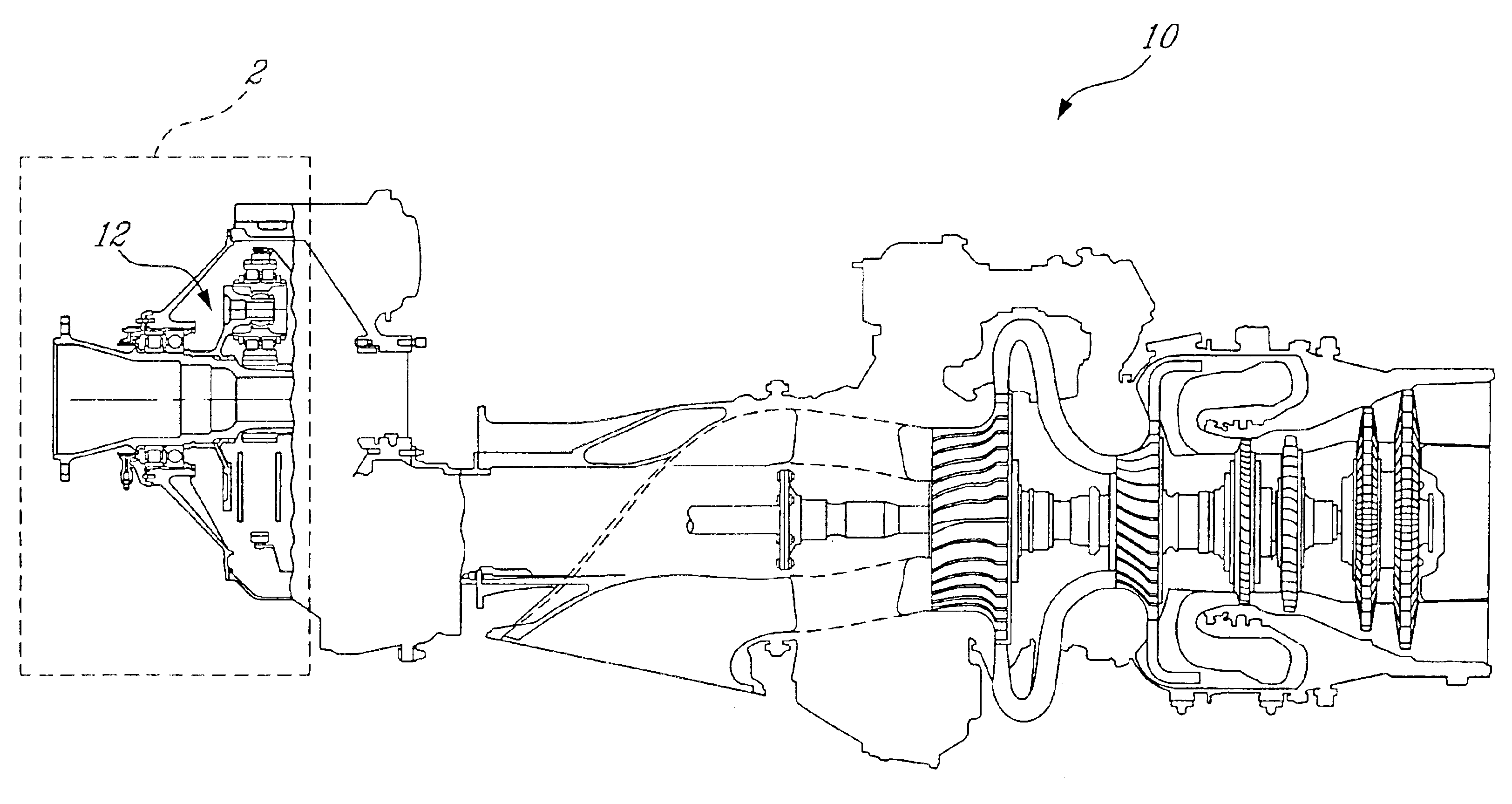 Compact epicyclic gear carrier