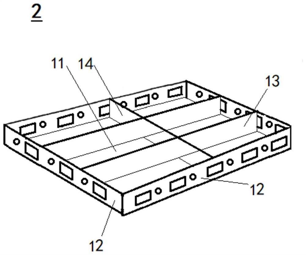 Formwork construction system and installation method thereof