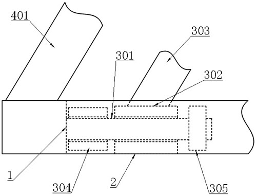 Raw material conveying equipment for building bridge