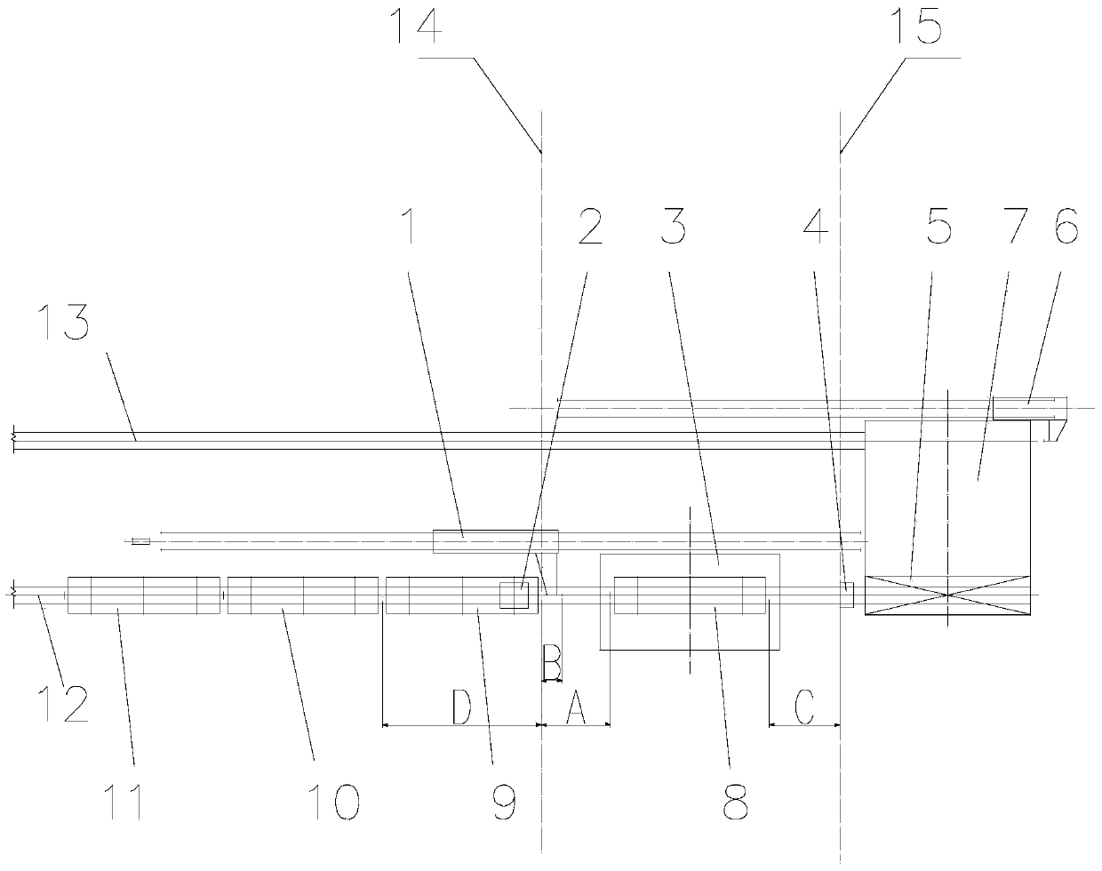 Retracing type car dumper unloading system with high-position stop device and unloading method