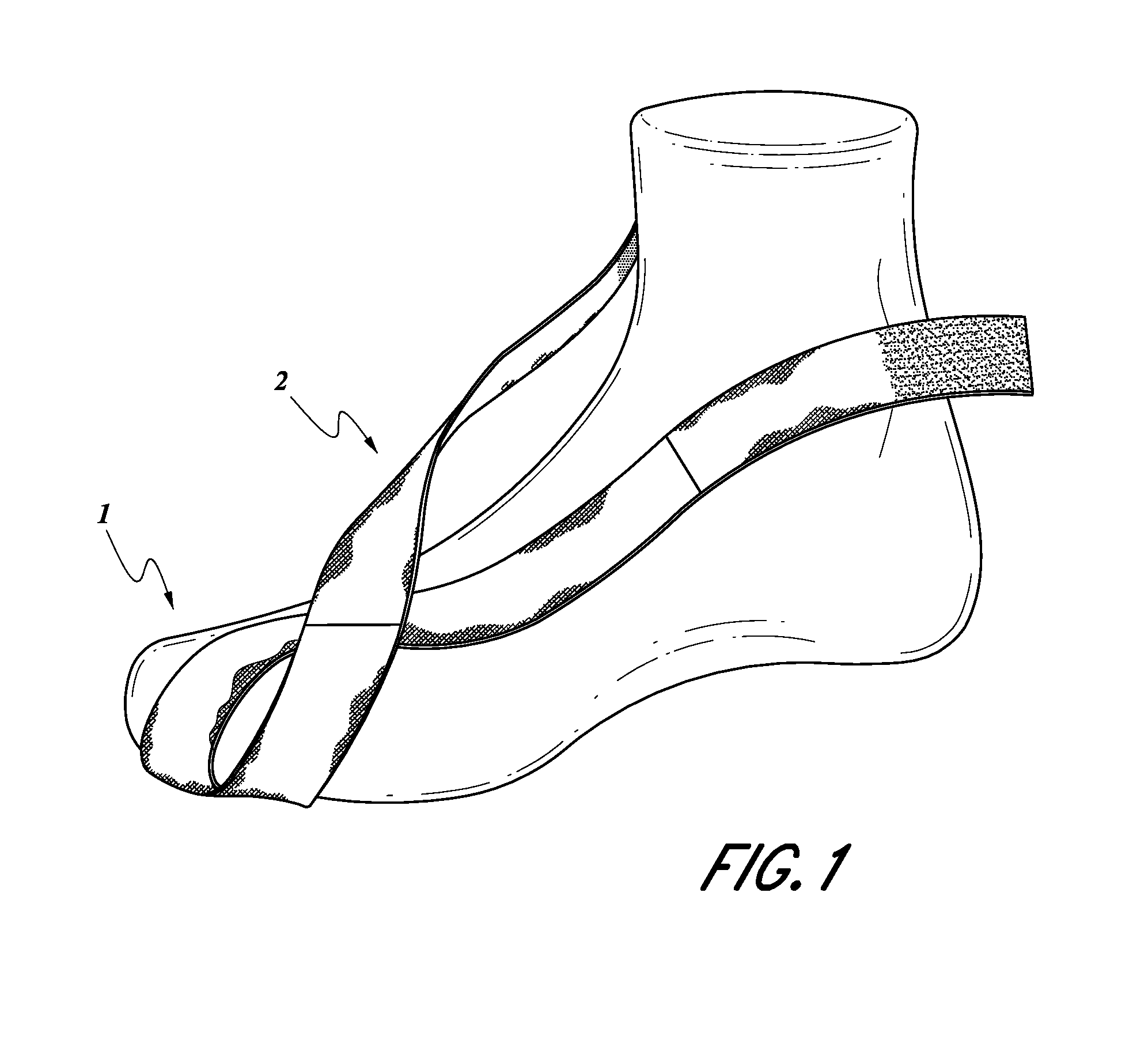 Dynamic hallux tension device for treatment of plantar faciitis