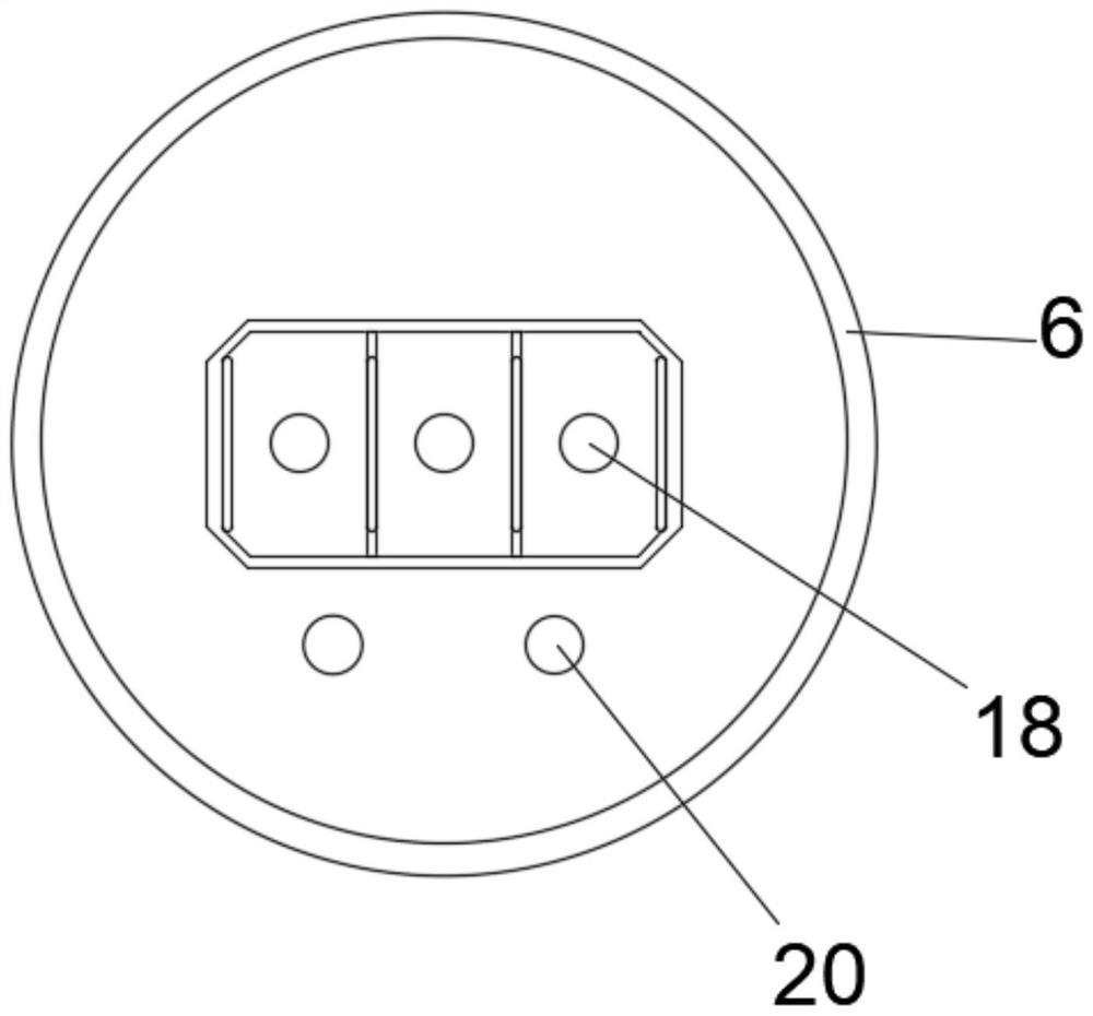 Explosion-proof low-voltage power compensation capacitor with temperature output signal