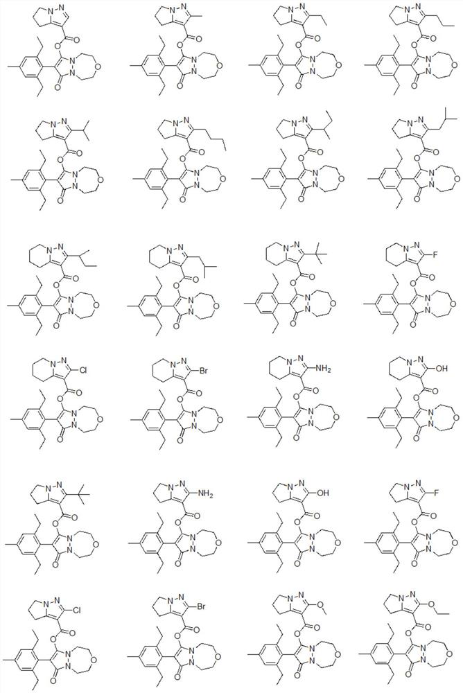 Phenyl pyrazoline derivative or salt, composition and application thereof