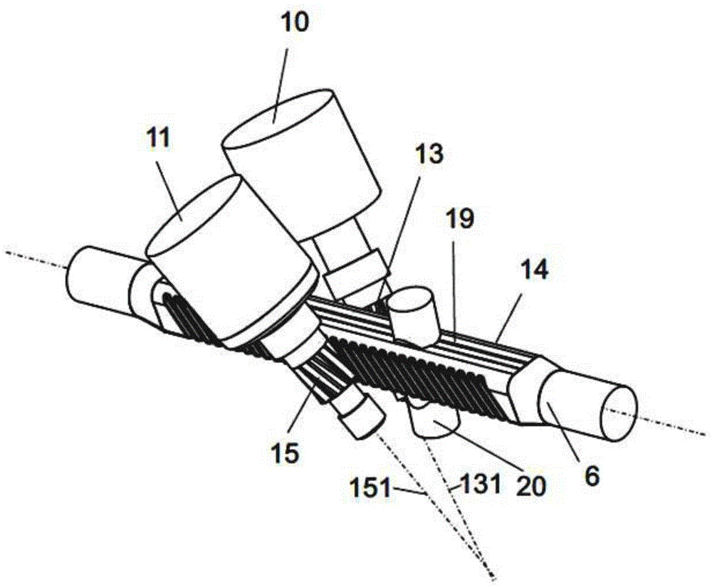 Steering mechanism for motor vehicle