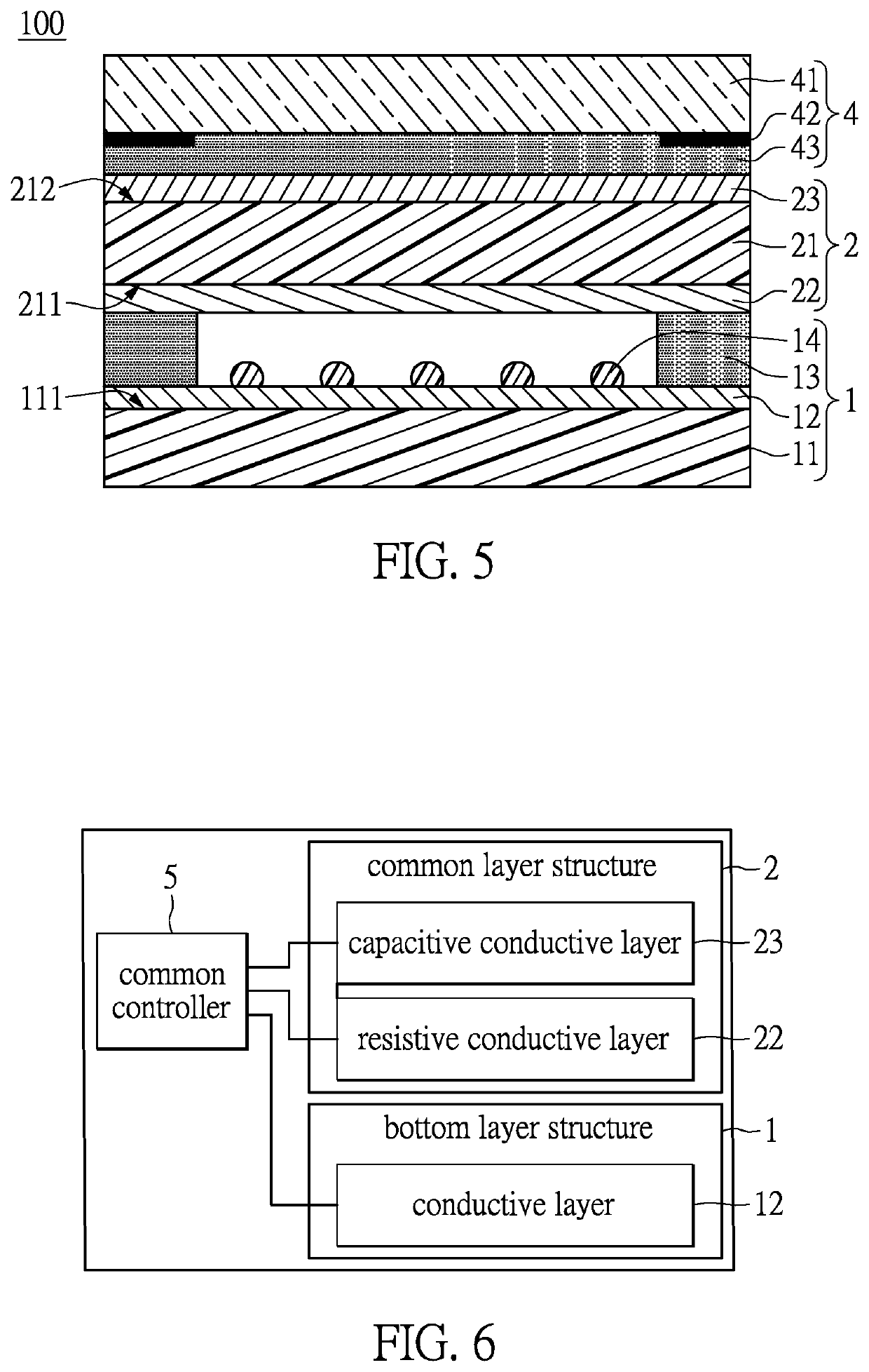 Hybrid touch module