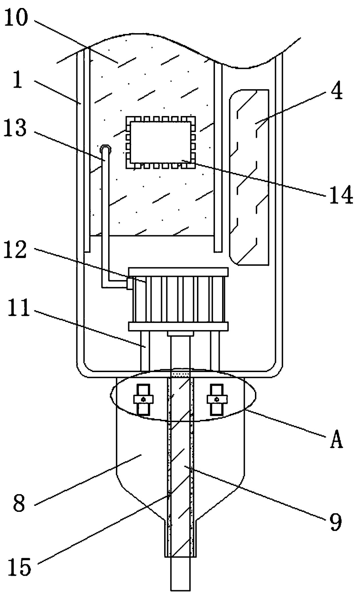 Dedicated counting handle for hair follicle extraction trepan